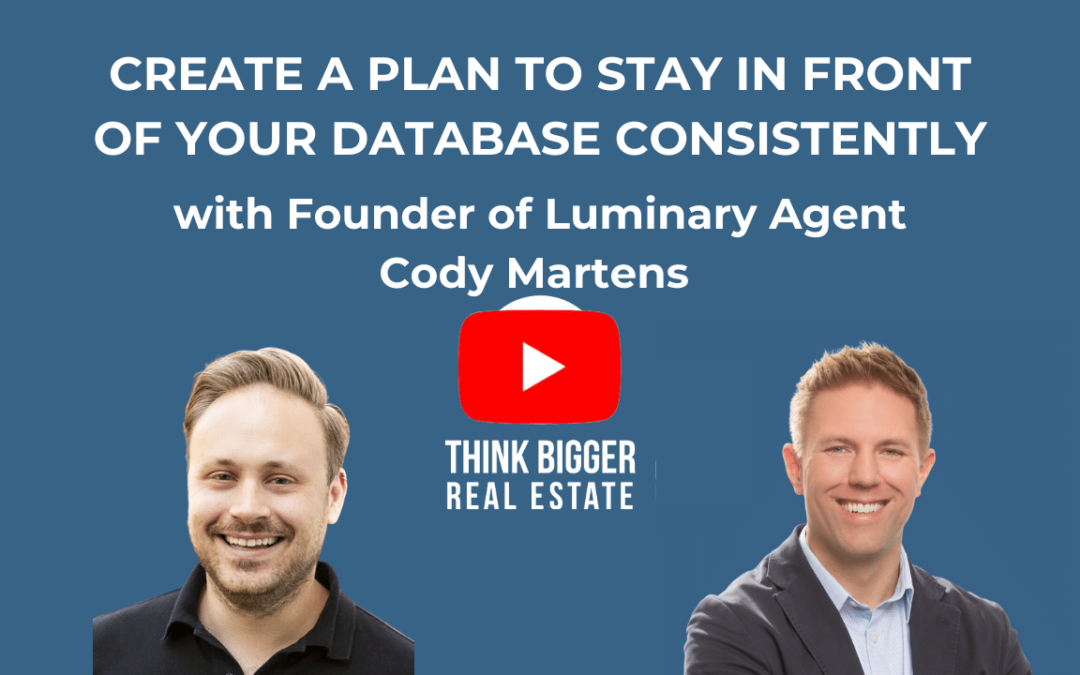 Cody Martens – Create a Plan to Stay in Front of Your Database